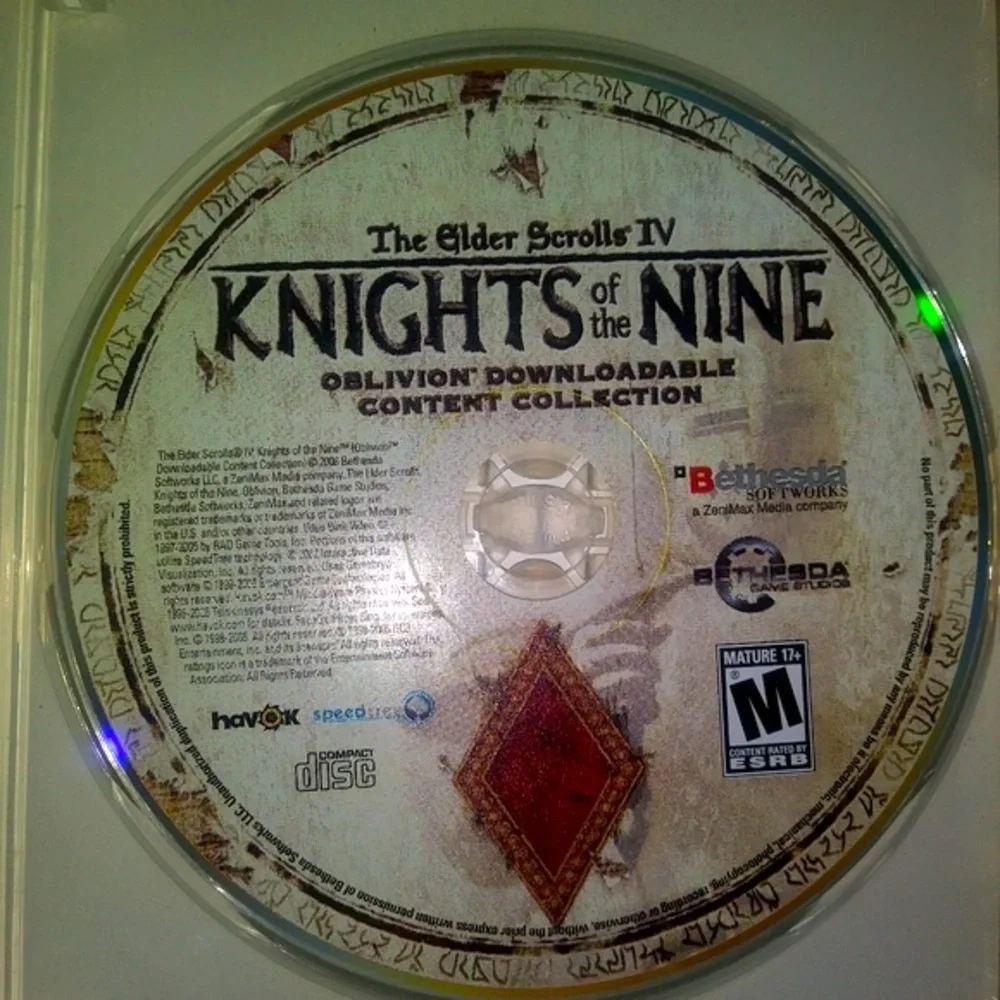 The elder scrolls knights of the nine PC Game